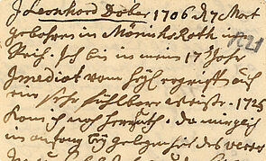 Lebenslauf von Leonhard Dober Lebenslauf von Leonhard Dober